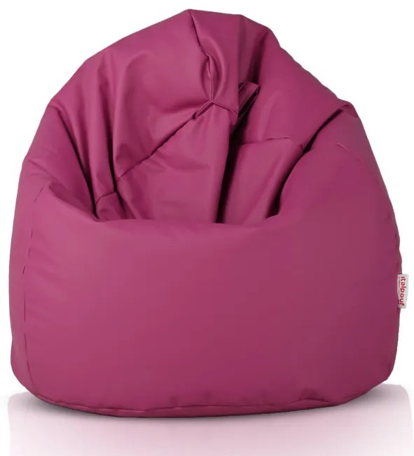 Sedací vak SAKO fuksiový ekokoža