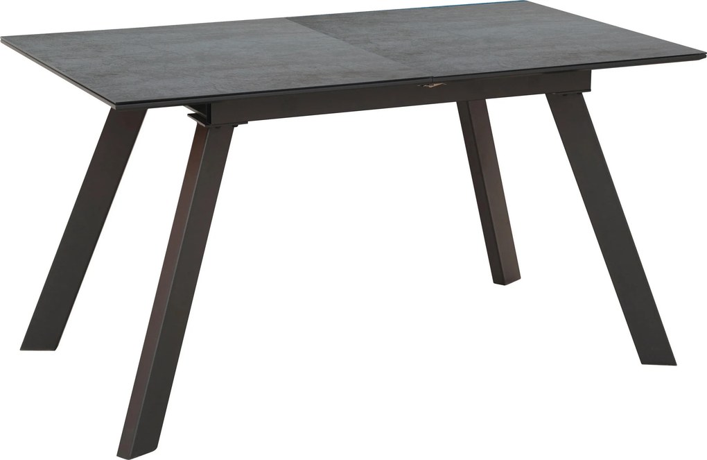 XXXLutz JEDÁLENSKÝ STÔL, sivá, 140-180/80/76 cm Carryhome - Stoly - 000055005201