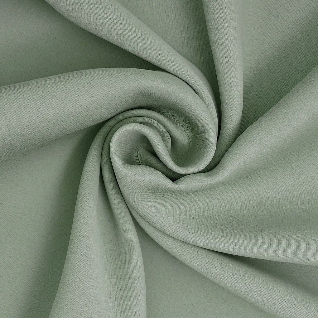 4Home Výhodná sada Zatemňovací záves Cairo sivozelená, 150 x 250 cm, 2 ks