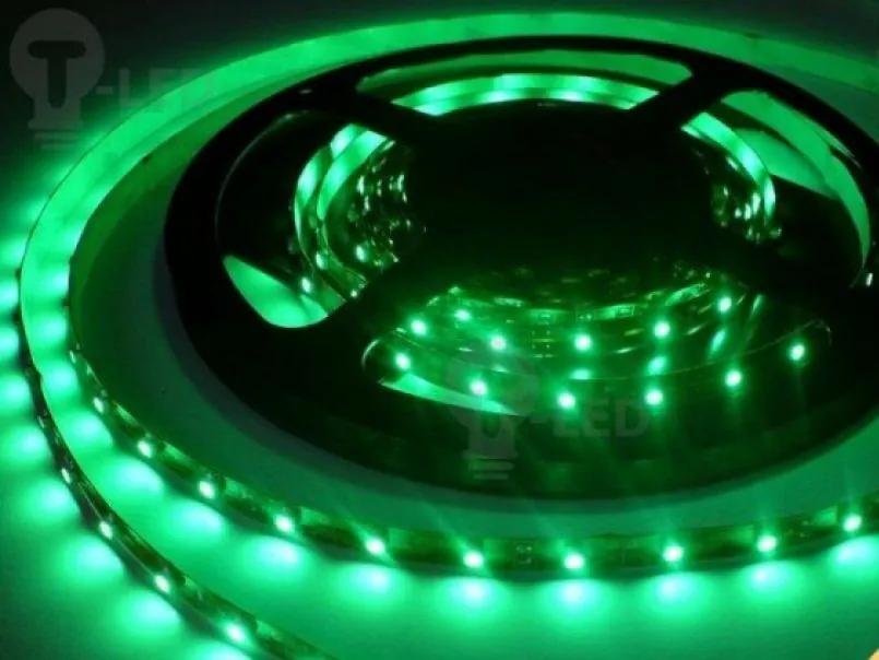 LED Solution LED pásik 4,8W/m 12V bez krytia IP20 Farba svetla: Zelená 07102