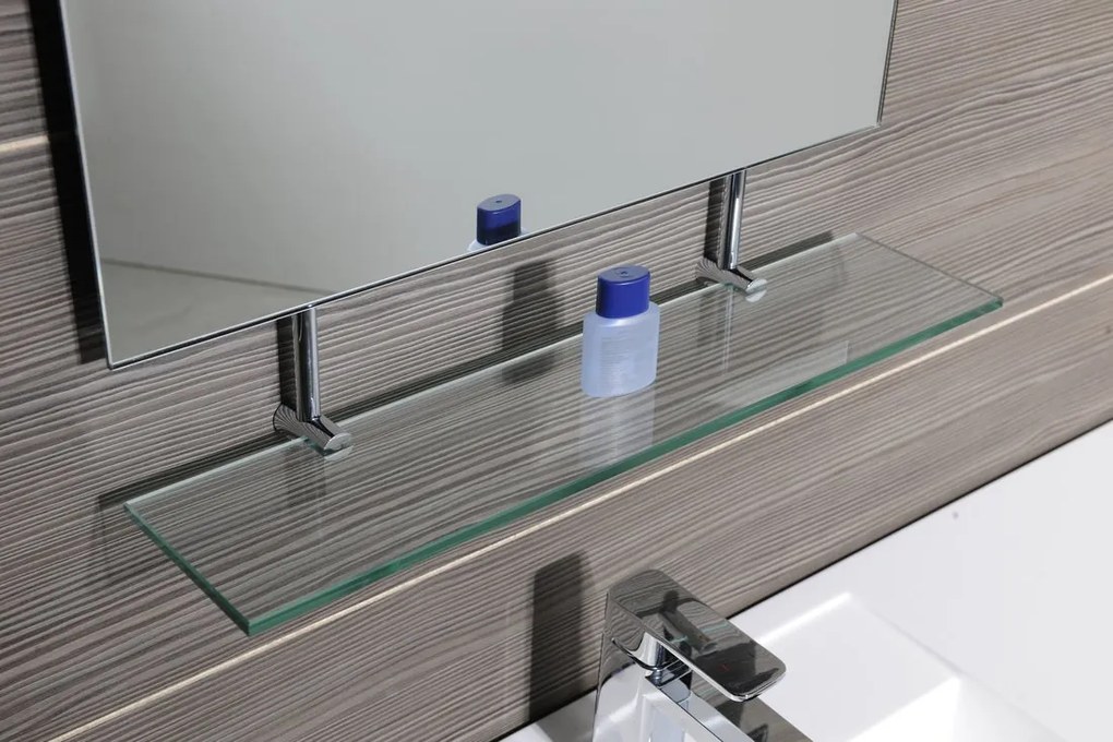 Sapho Sapho, WEGA zrkadlo 900x800mm, s policou, 60092-9