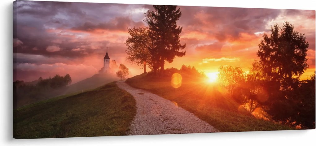 Obraz - Jamnik, Slovinsko (120x50 cm)