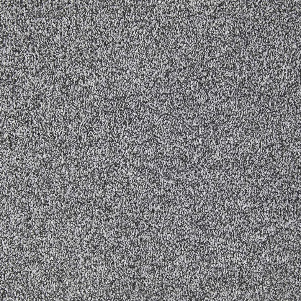 Lano, Metrážny koberec Bloom 843, na mieru, šíře 4m,5m, šedá, ab (mriežka), chodba / predsieň