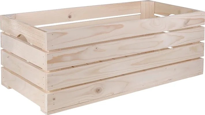 ČistéDrevo Drevená debnička 60 x 30 x 24 cm