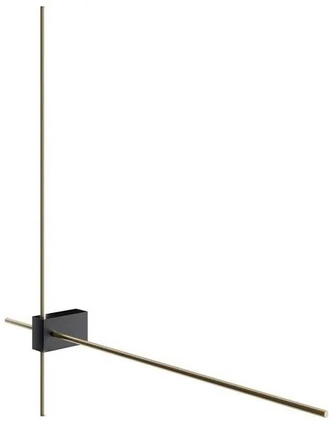 Maytoni C070WL-L12GB3K - LED Nástenné svietidlo PARS LED/12W/230V CRI 90 čierna