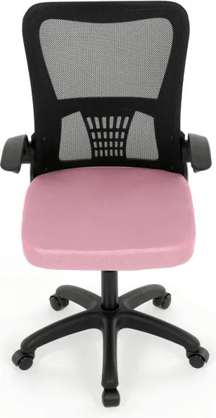 Detská otočná stolička ružová KA-K2006 PINK