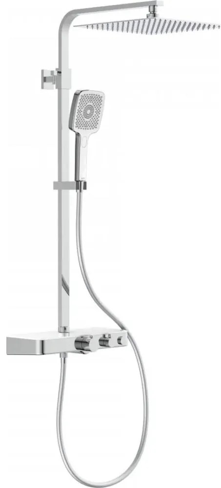 Schütte 60530 - Sprchová súprava s termostatickou batériou OCEAN, lesklý chróm