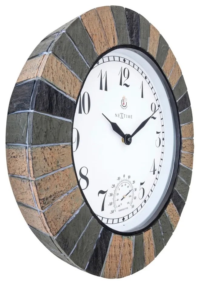 Exteriérové nástenné hodiny ø 43,5 cm Aster – NeXtime