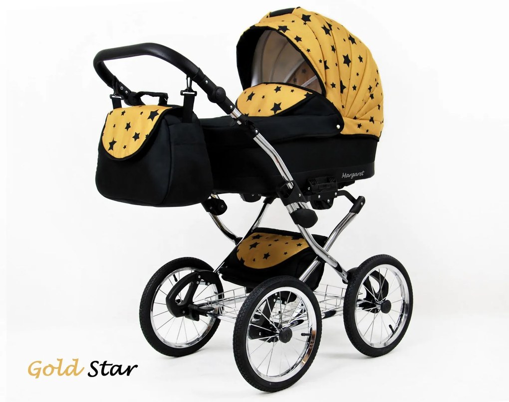 Kombinovaný kočík Raf-pol BABYLUX Margaret - Gold star (2-kombinácia)