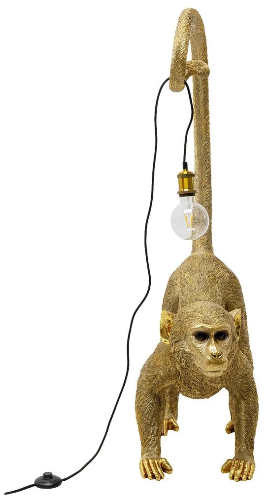 Monkey Dance stolová lampa zlatá 120 cm
