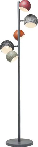 KARE DESIGN Stojaca lampa Calotta Antico 5 svetiel 200 × 40 × 25,5 cm