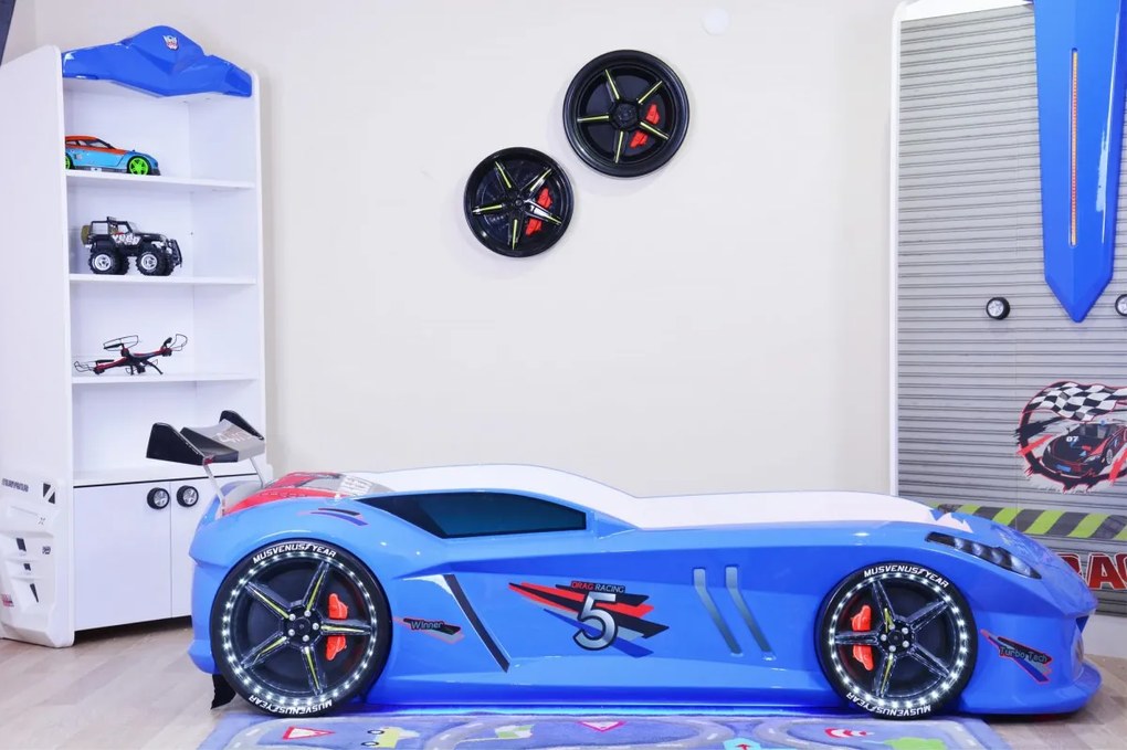 Detská posteľ Auto Sped modrá