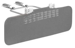 Lionelo - Bezpečnostná zábrana k posteli LORA tmavošedá