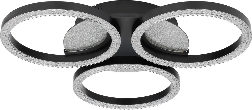 XXXLutz STROPNÉ LED SVIETIDLO, 45/5,5 cm Novel - Interiérové svietidlá - 003765002401