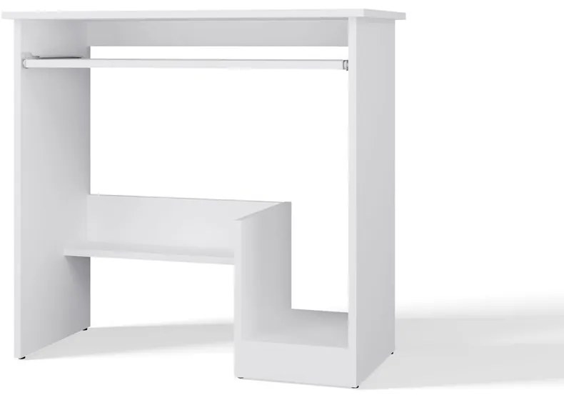 Písací stôl Rosa 80 cm biely