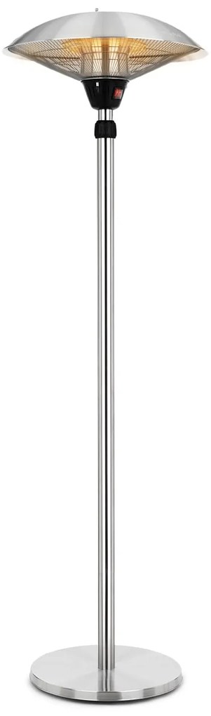 Blumfeldt Heat Guard, infračervený sálavý ohrievač, 2100 W, IP44, výškovo nastaviteľný, IR ComfortHeat