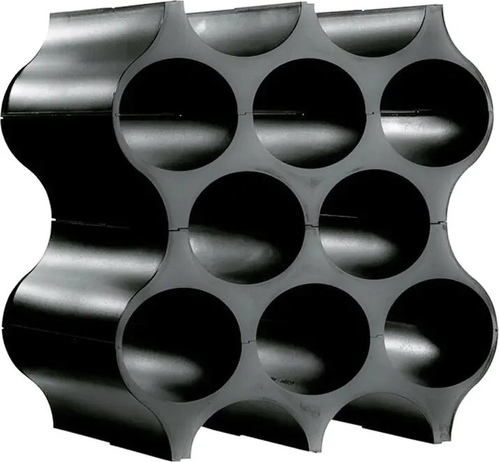 Stojan na víno SET-UP čierna, Koziol