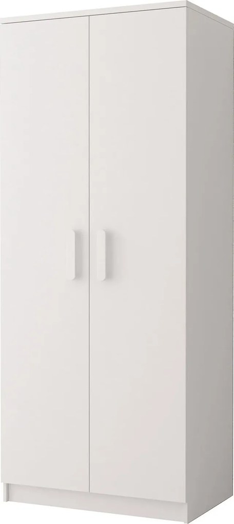 Šatníková skriňa SMYK 80 - biela (viac variant)