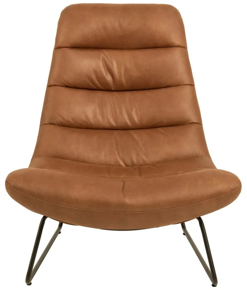 Hnedé relaxačné kreslo Milford - Actona