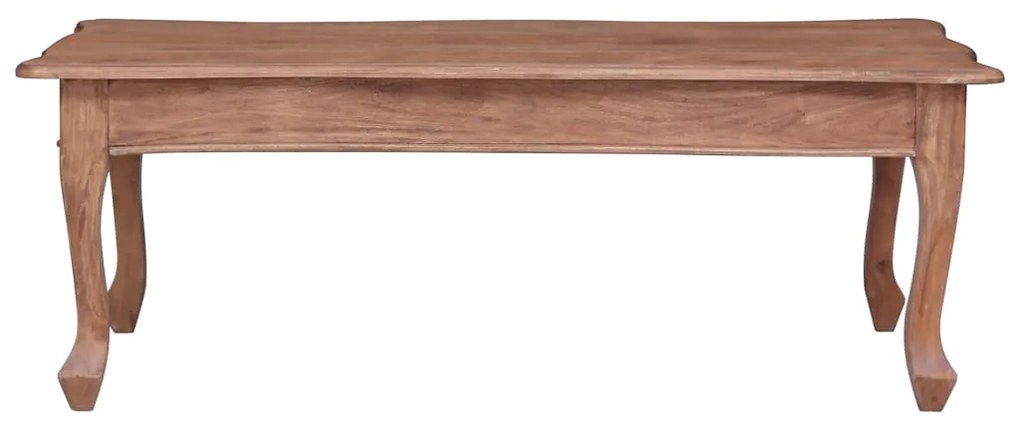 vidaXL Konferenčný stolík 120x60x45 cm mahagónový masív