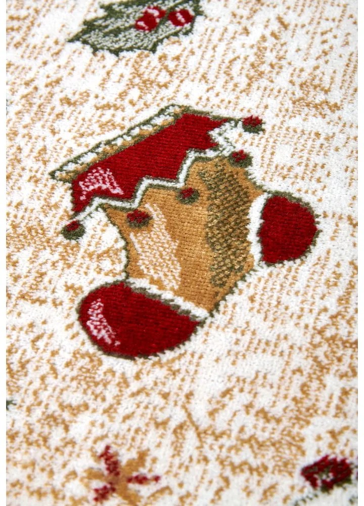 Červený koberec s vianočným motívom s prímesou bavlny 160x230 cm Toy's Delight Red Christmas – Villeroy&amp;Boch