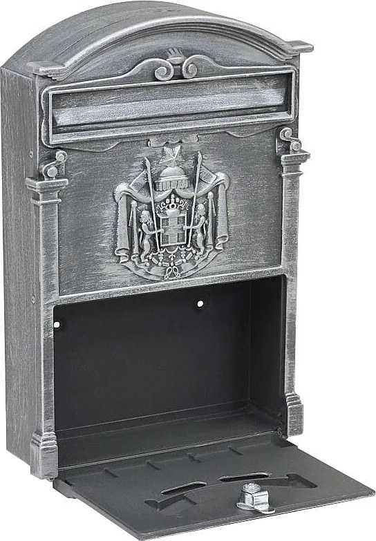 Poštová schránka RICHTER BK.301.SP (strieborná prášková), Richter antik