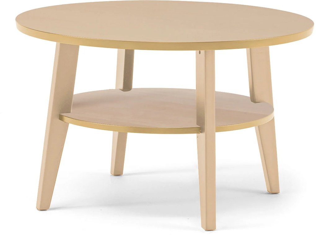Konferenčný stolík Holly, Ø 800x500 mm, breza