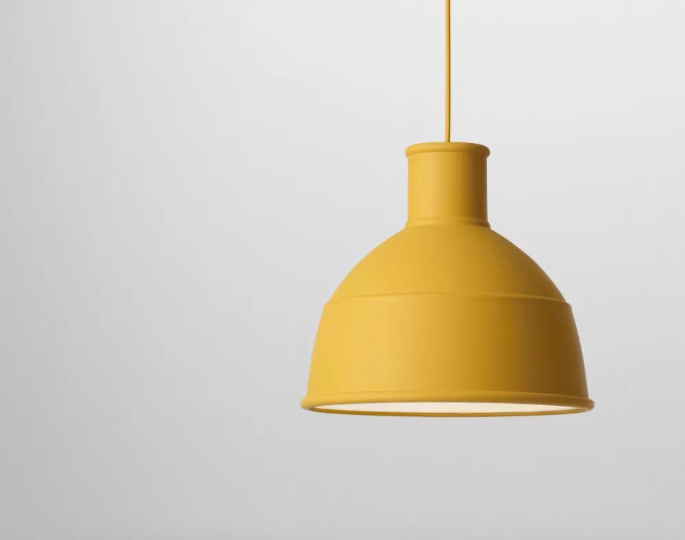 Muuto Závěsná lampa Unfold, mustard 14208