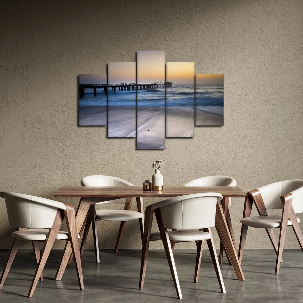 Obraz prístavu v Namíbii (150x105 cm)