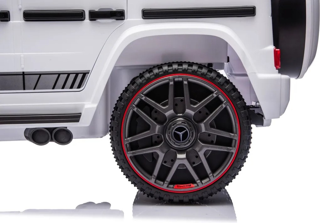 Ramiz Detské vozidlo Mercedes G63 AMG LIFT, biele