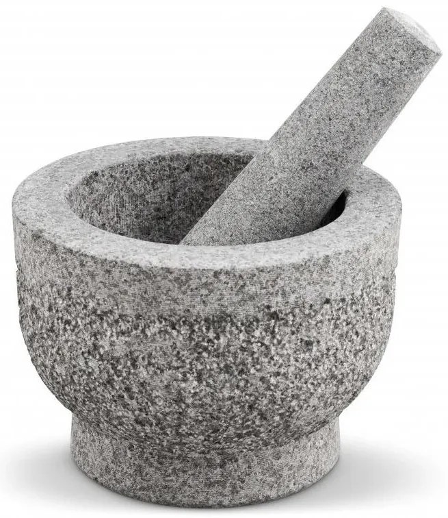 Cole&amp;Mason - Granitový mažiar s tĺčikom GRANITE pr. 15 cm žula/šedá