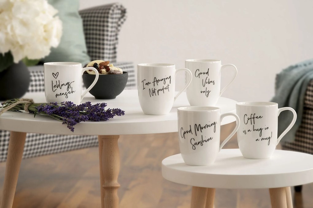Hrnček Statement But First Coffee 340 ml