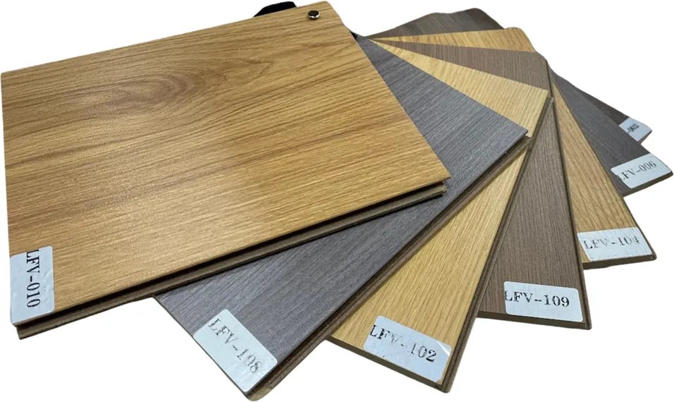 W-STEP laminátová podlaha vzorka produktu s farbami