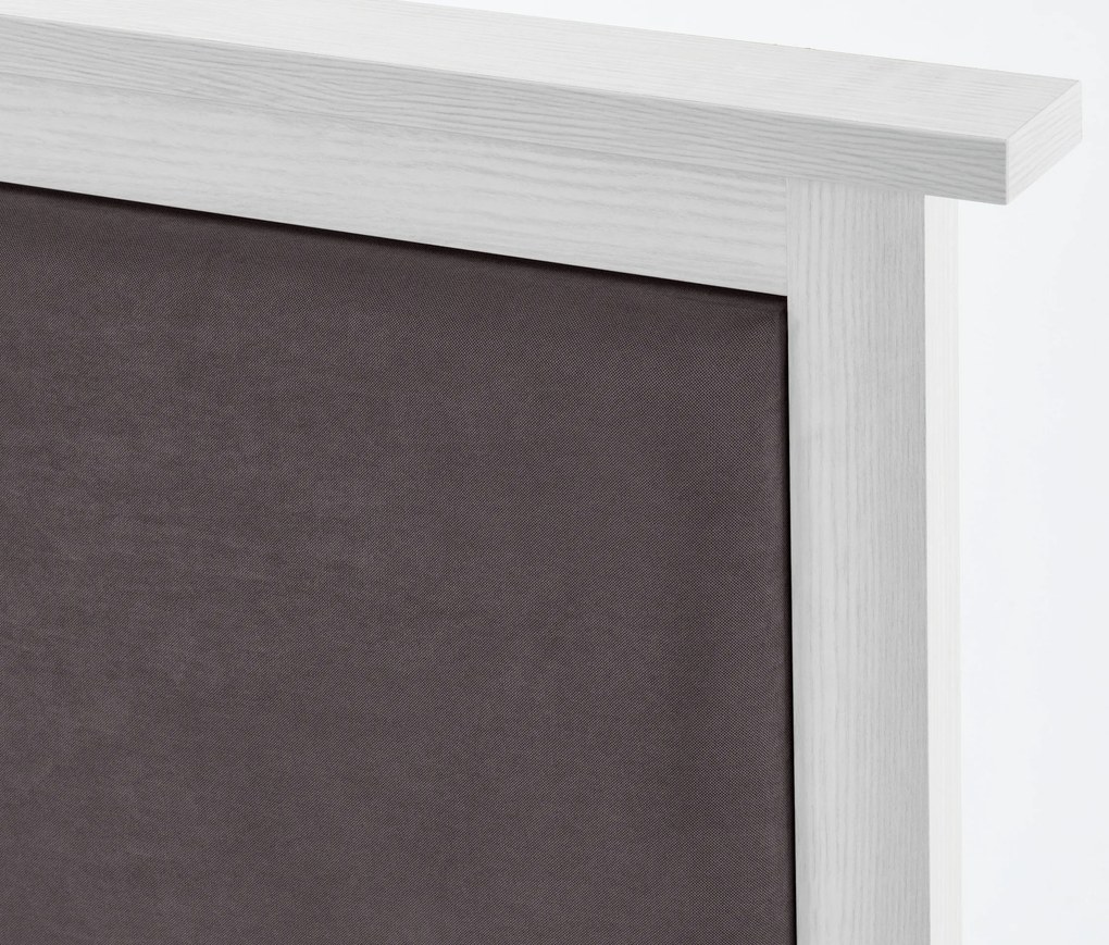 Posteľ s čalúneným čelom, cca 160 x 200 cm