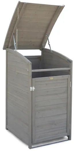 Habau Záhradný box na smetný kôš, 120 l (sivá) (100271525)
