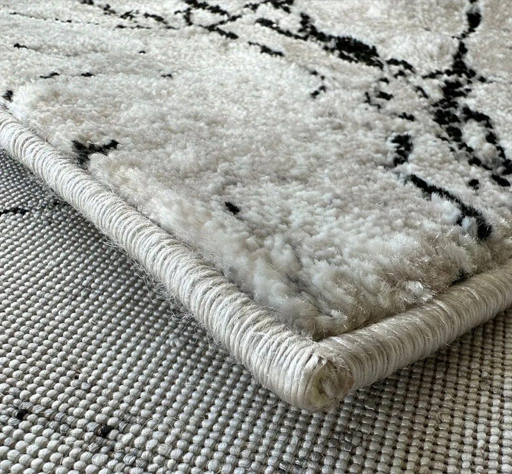 BE Koberec Opera 8090 GREY – sivý obdĺžnikový Rozmer: 200x290 cm