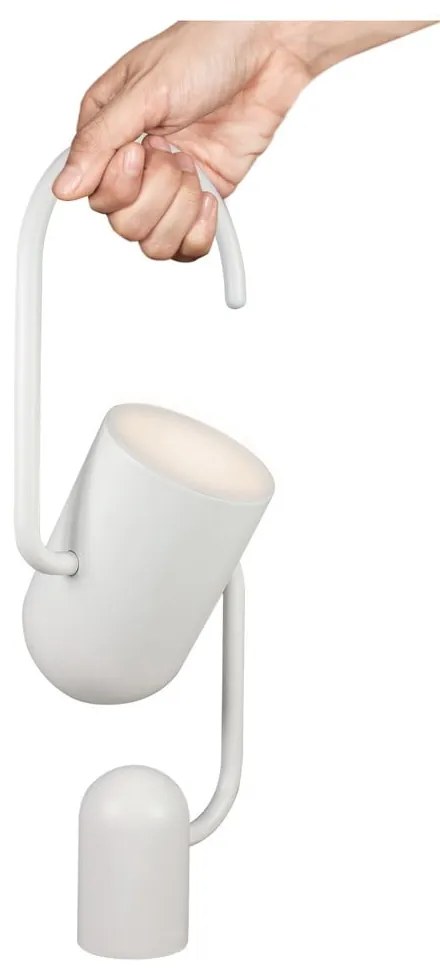 Biela stolová lampa Hammel Grab