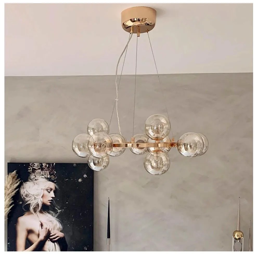 ByRydens 4200970-5503 - Luster na lanku SPLENDOR 15xG9/5W/230V