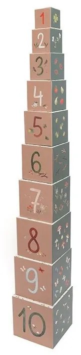 PETIT MONKEY Stohovacie kocky Wild Bear CardBoard