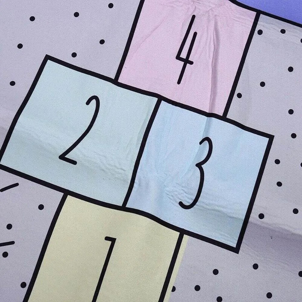 Detský koberec, 130x180 cm, rôzne motívy, skákacia škôlka