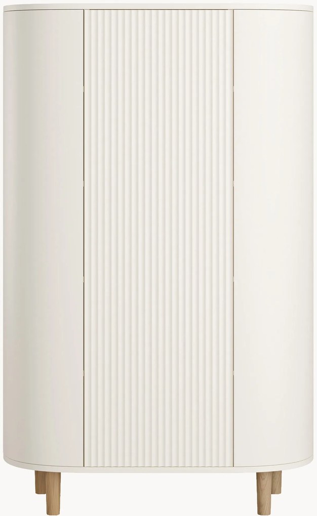 Ručne vyrobená šatníková skriňa's krídlovými dverami Kai