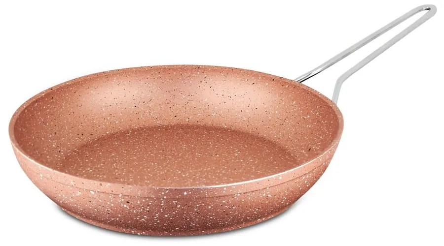 Ružová hliníková panvica Güral Porselen Classic, ø 26 cm
