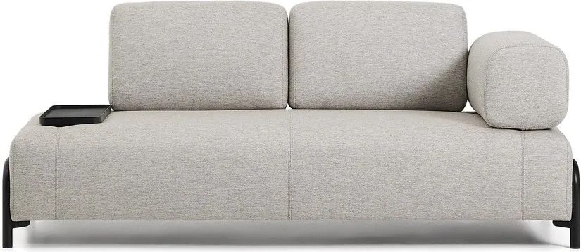 Sivobéžová pohovka 200 cm Compo – Kave Home