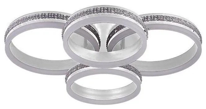 LED stmievateľný prisadený luster LED/150W/230V 3000-6500K + diaľkové ovládanie