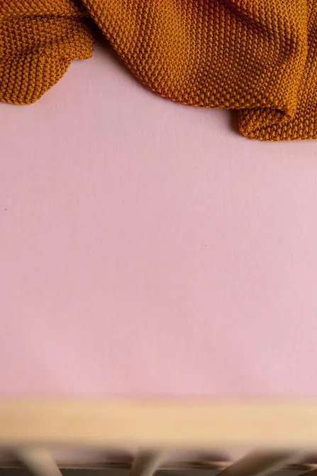 Sensillo Plachta do postieľky Bambusová Jednofarebná Farba: Biela, Veľkosť: 120 x 60 cm