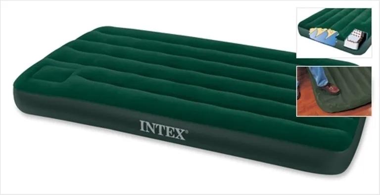 Marimex | Nafukovacia posteľ Intex Downy Twin Cot | 11630180