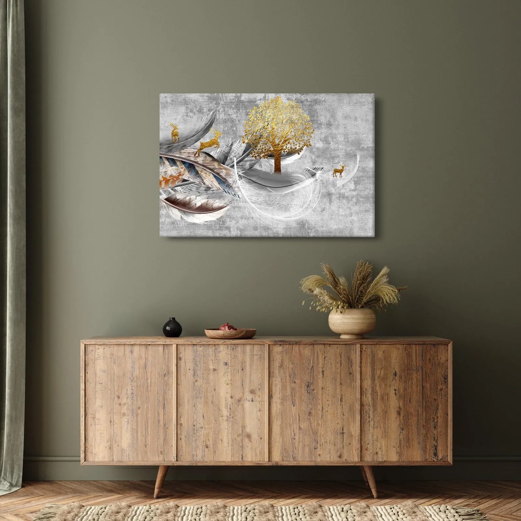 Obraz - Koláž (90x60 cm)