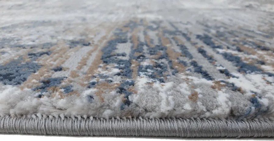 DC Koberec Exclusive 200 sivá námornícka modrá Rozmer: 200×290 cm