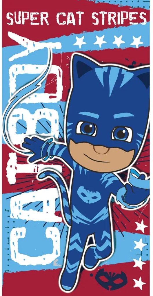 Bavlnená osuška Pyžamasky - PJ Masks 02 70x140 cm 100% bavlna Faro