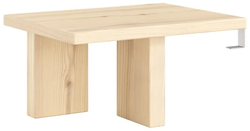 Nočný stolík z borovicového dreva v prírodnej farbe Japan – Karup Design